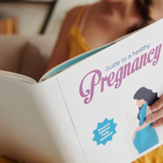 Guide to a healthy Pregnancy stock